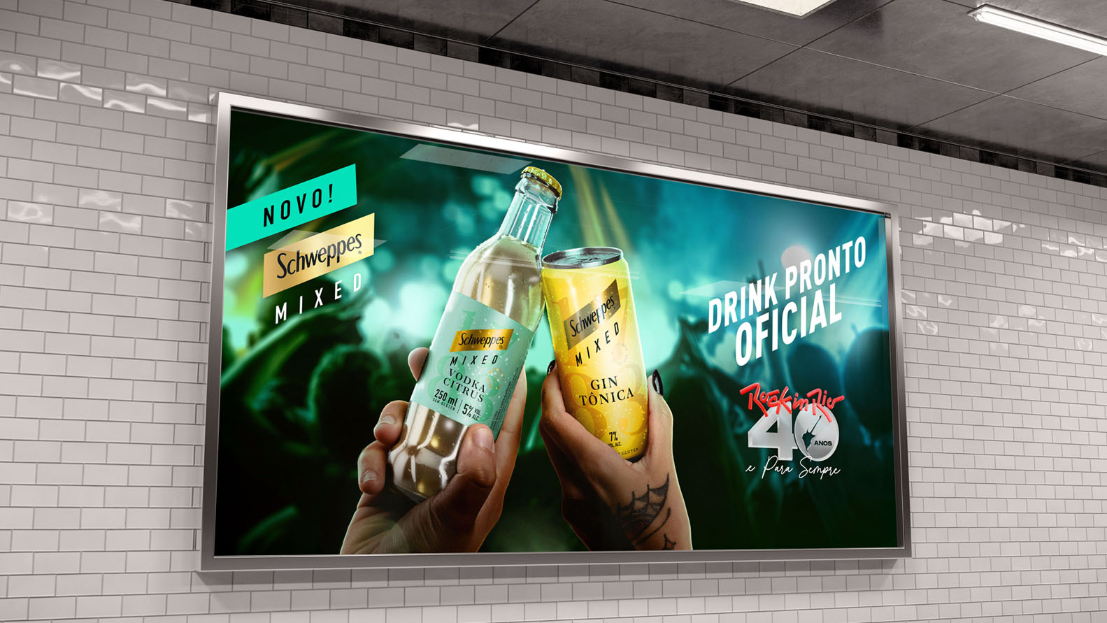 Schweppes billboard