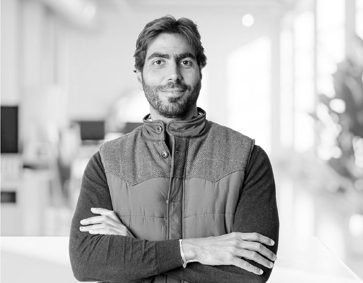 Filipe Rocha at work