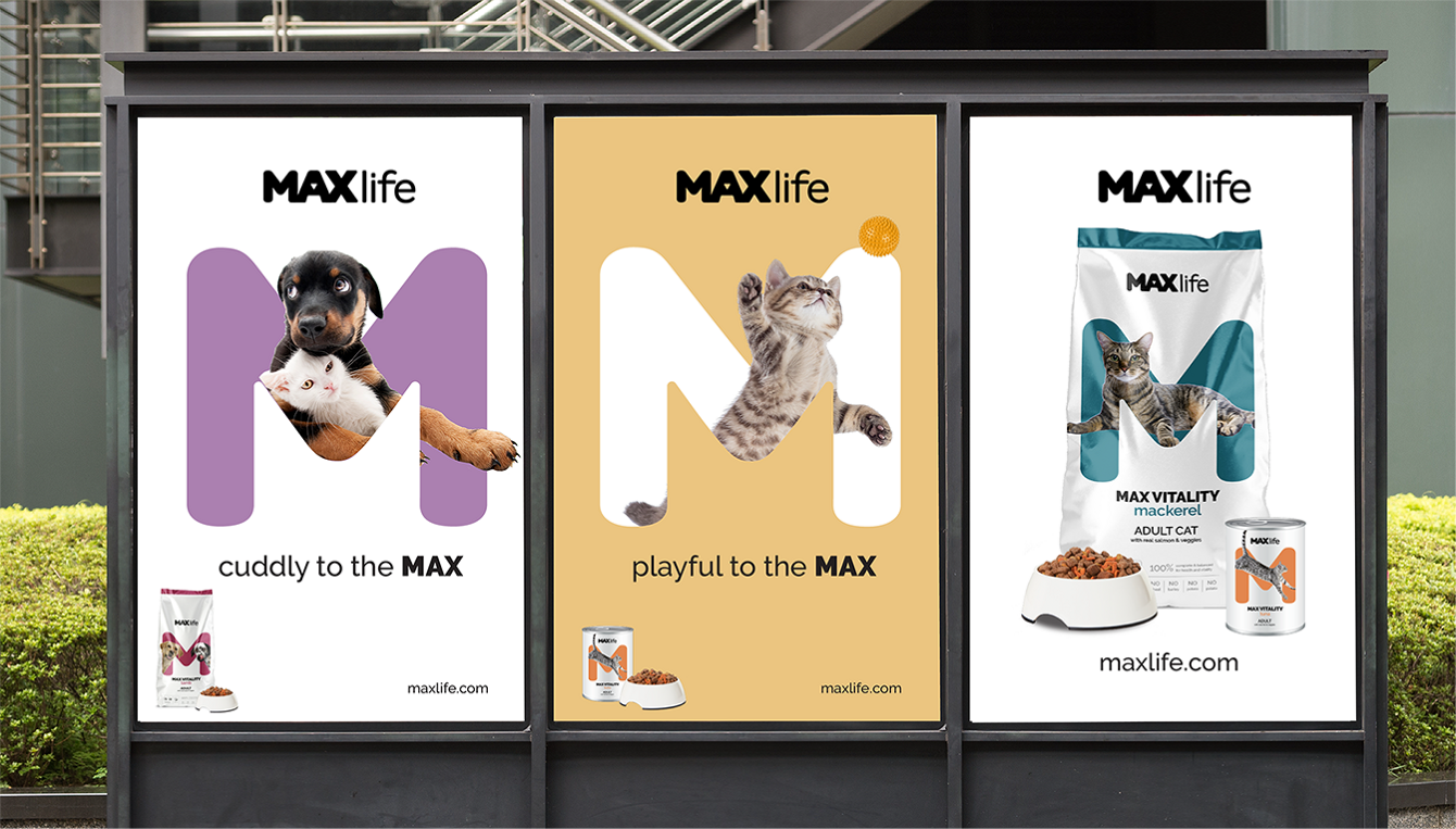 MaxLife bus shelter campaign