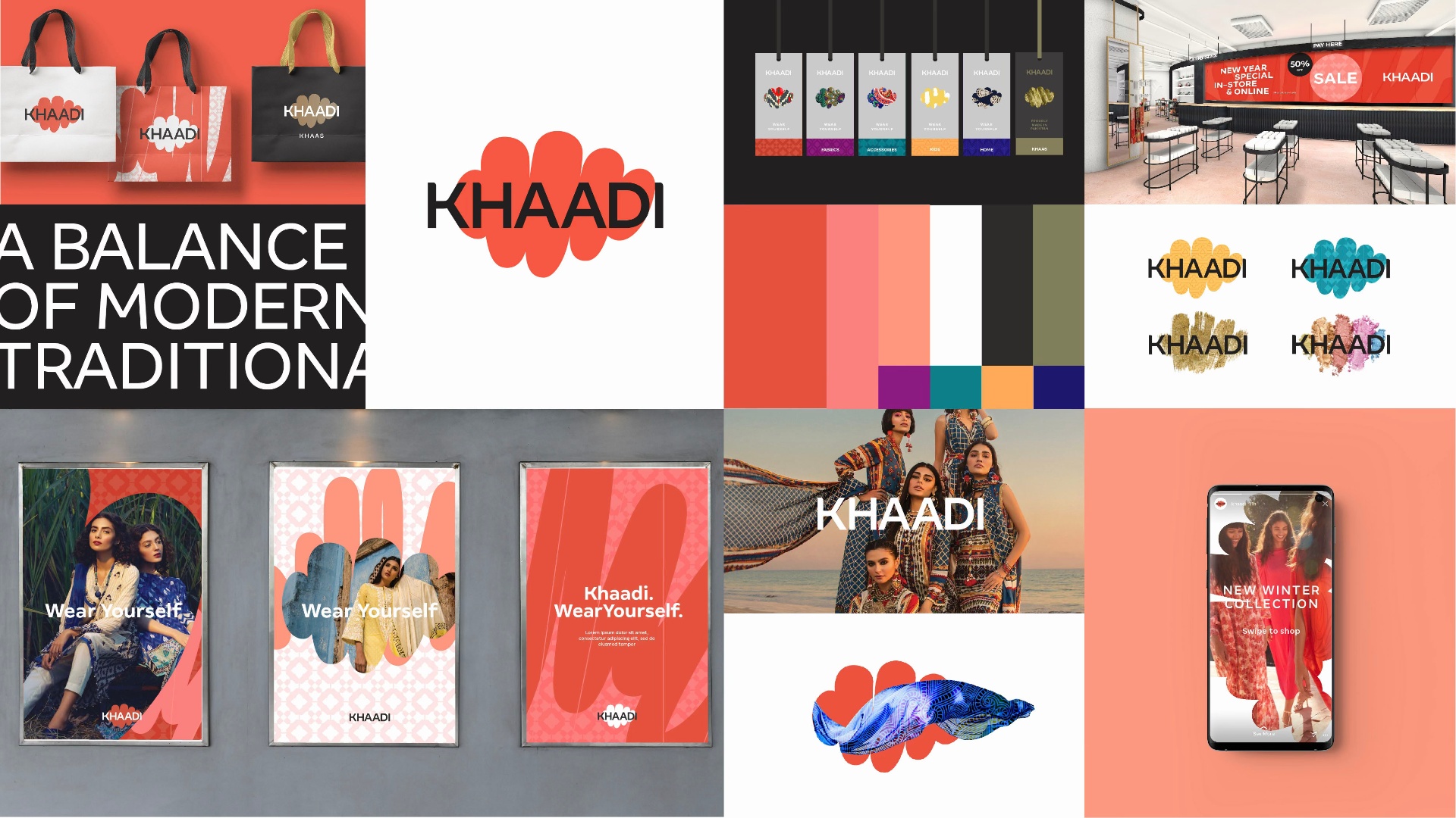 Khaadi brand system overview