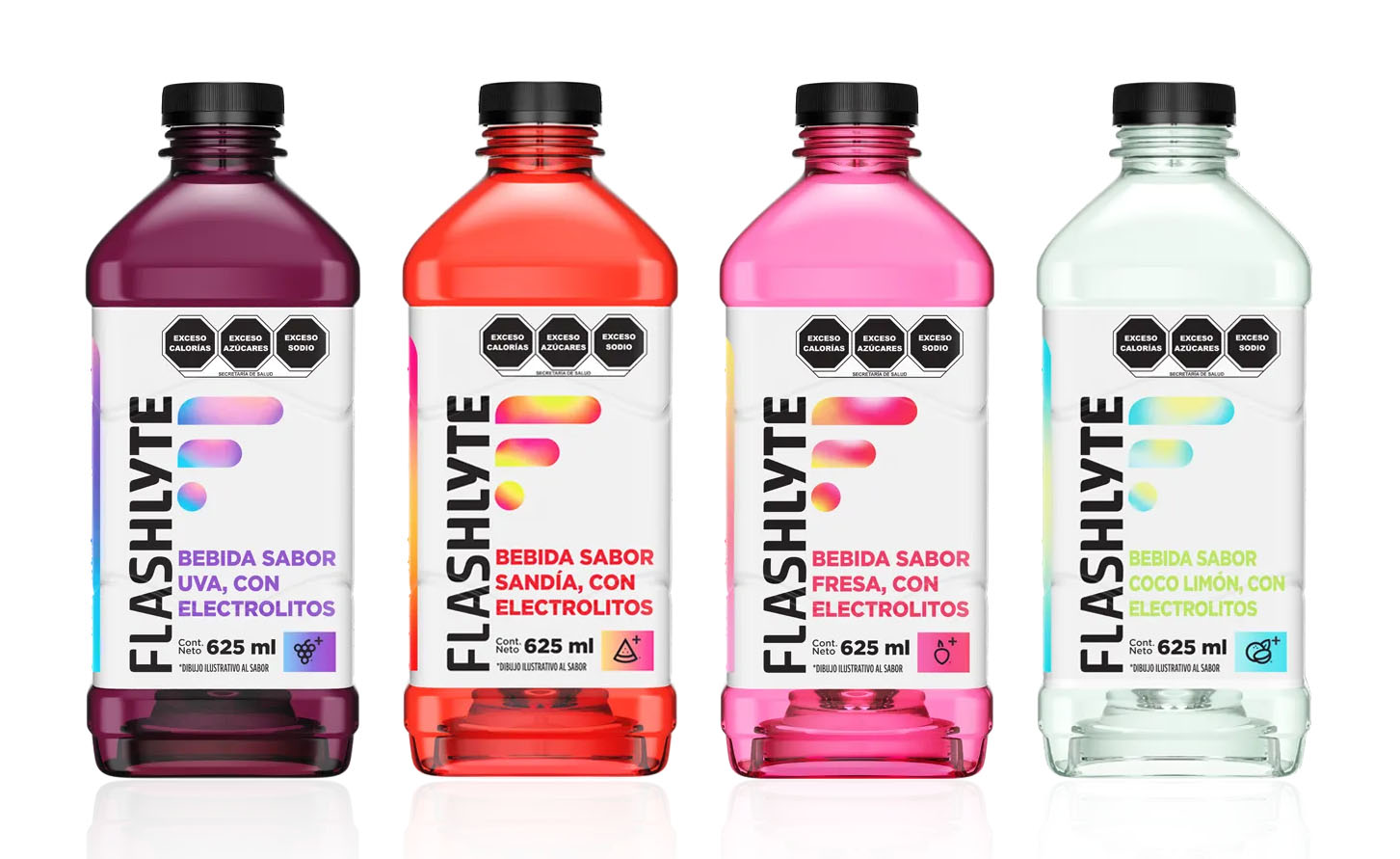 Flashlyte packaging lineup