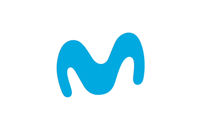 Movistar animated M logo