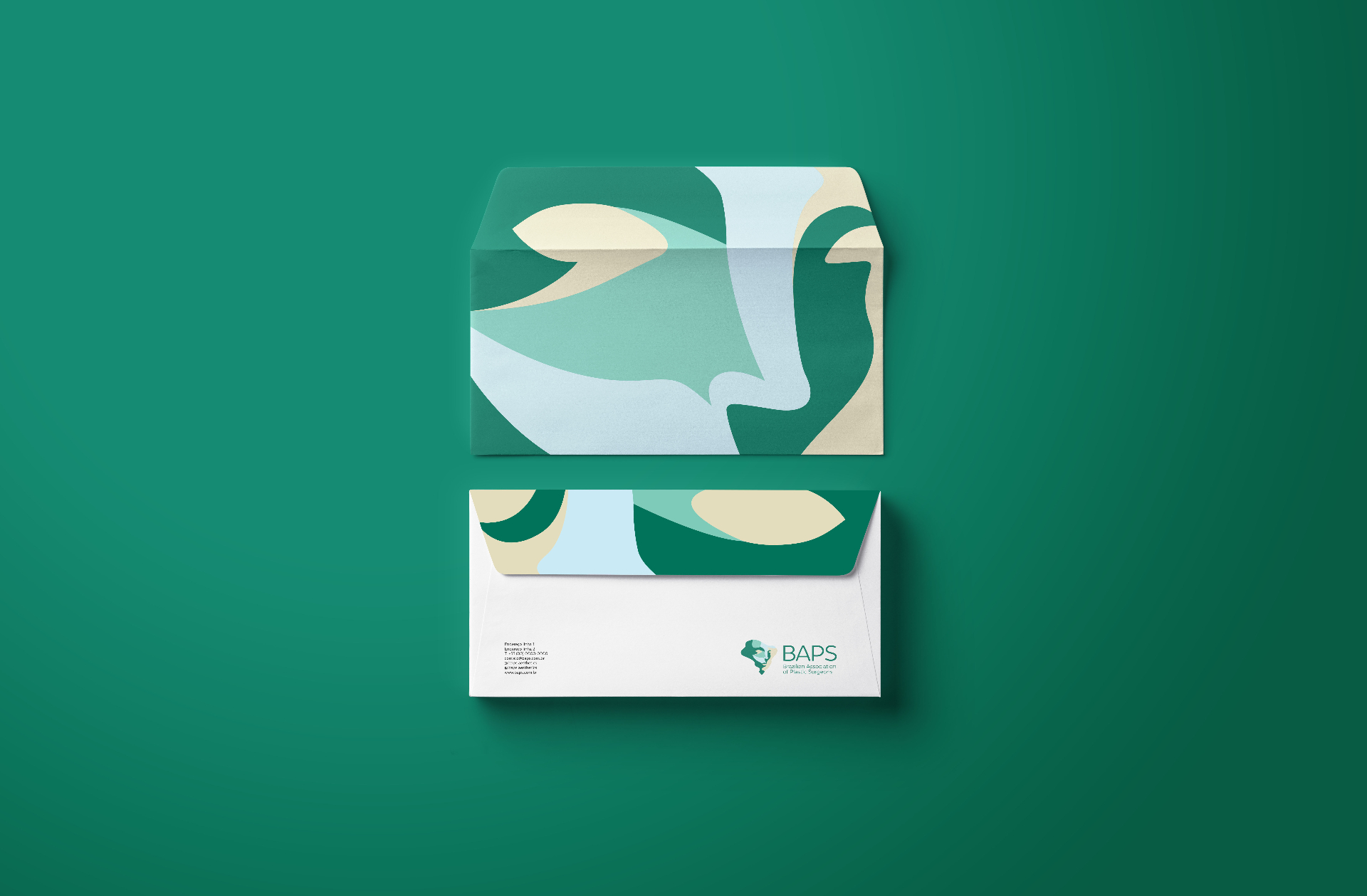 BAPS letter envelope stationery