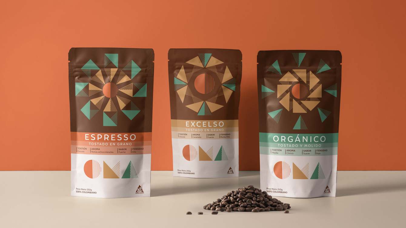 OMA coffee packaging